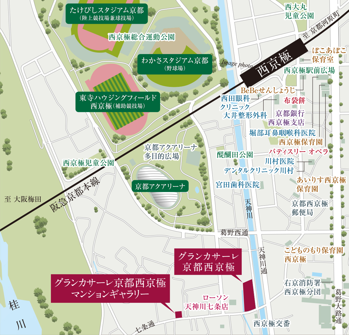 マンションギャラリー案内図