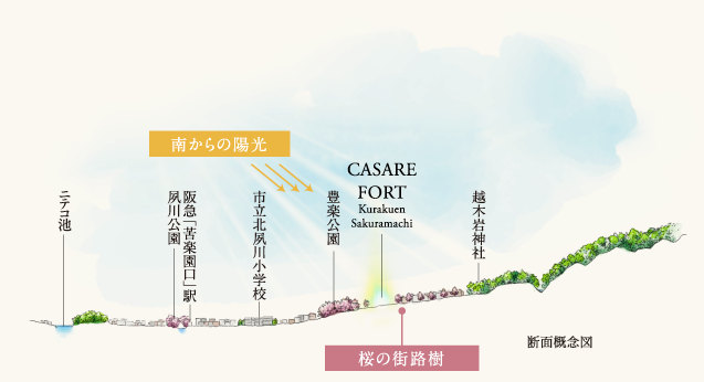 断面概念図